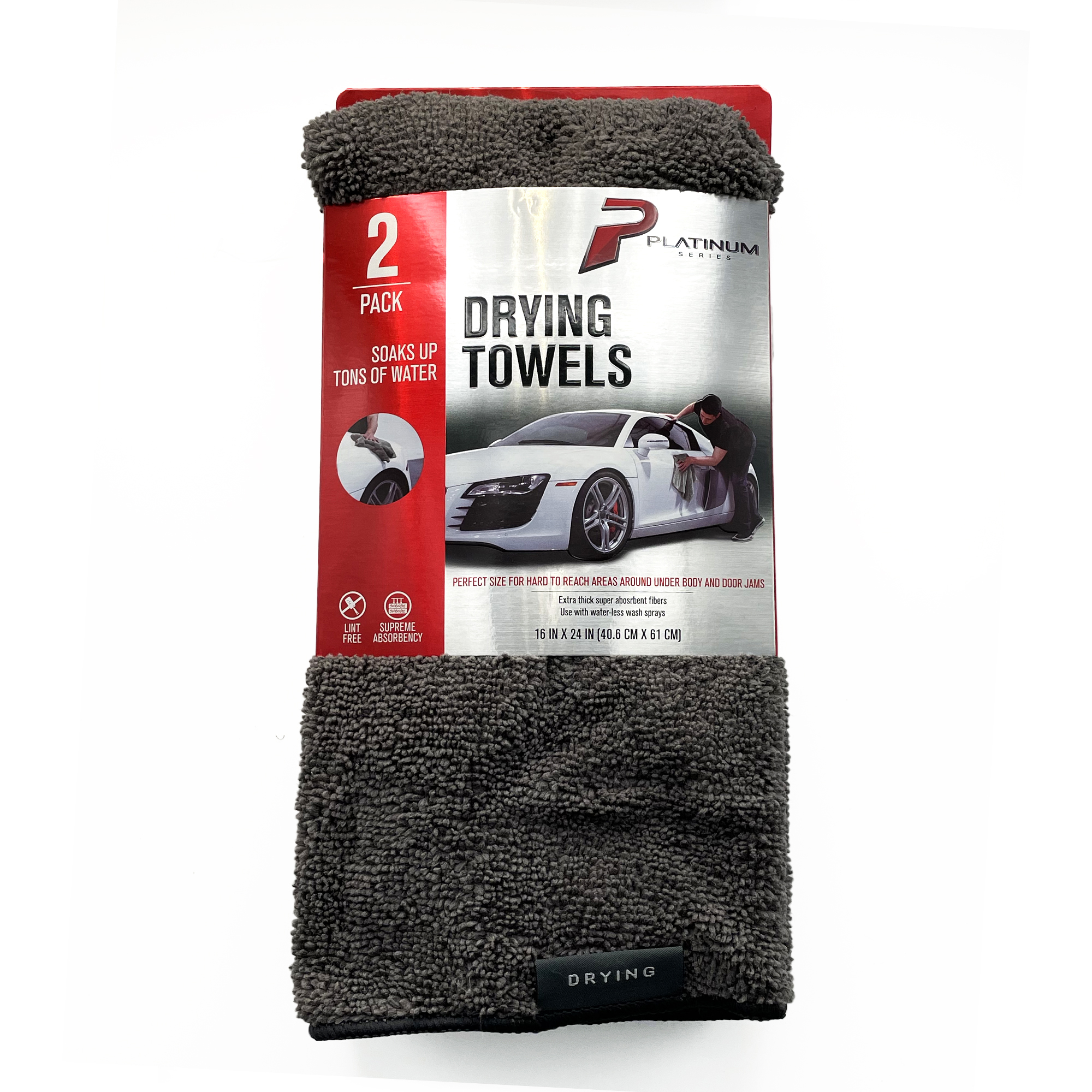 Drying Towels 2pk - Platinum Series Auto